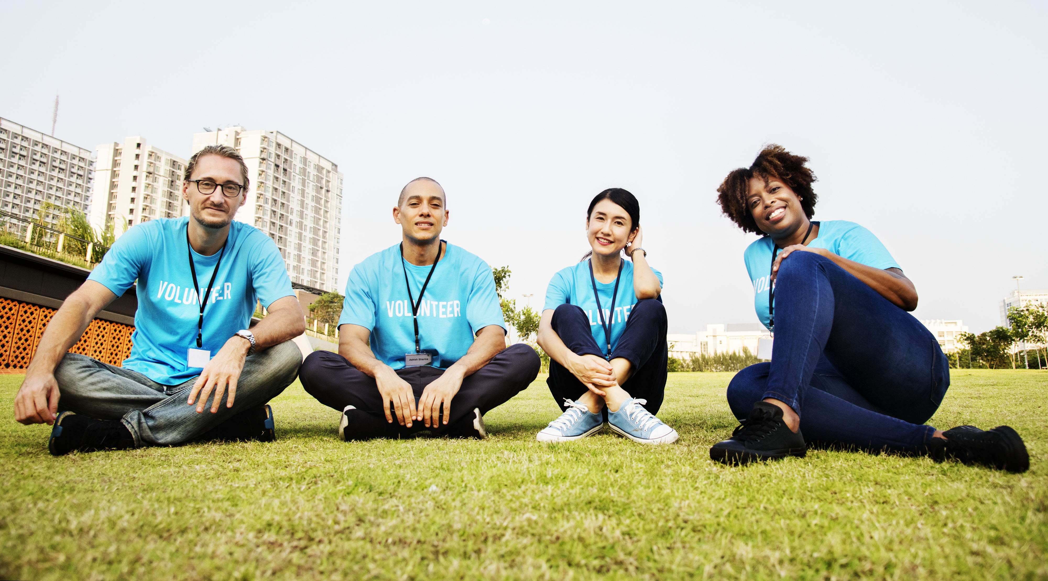 a business team